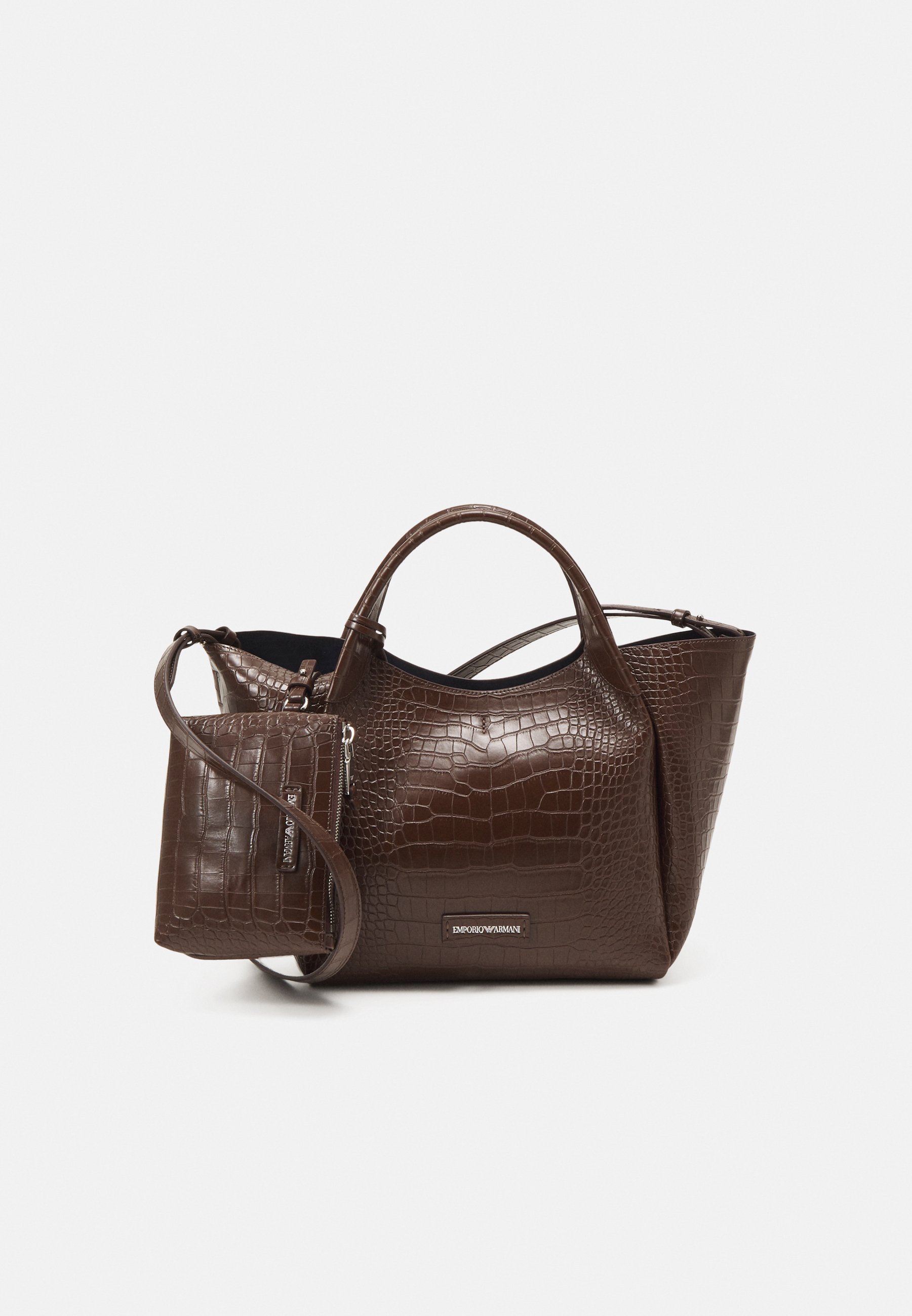 Sac à Main En Cuir La Borsa De La Marque Virelli - Style Square Birkin - Noir