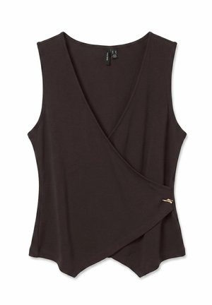 Vero Moda, TOP VMSMILLA TOP - Débardeur - chocolate torte