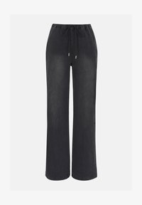 Selected, washed black denim