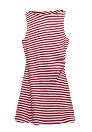 Marks & Spencer, RICH STRIPED MINI COLUMN - Strikkjoler - red mix