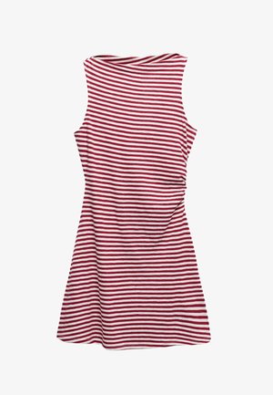 Marks & Spencer, RICH STRIPED MINI COLUMN - Strikkjoler - red mix