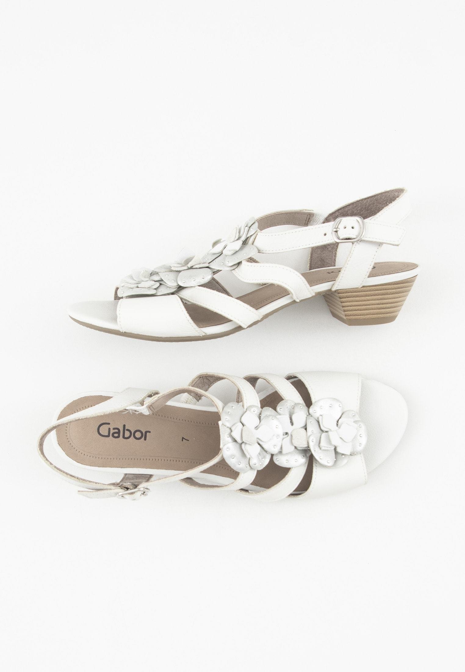 Gabor Sandalen - white/wit - (Pre-owned) - Zalando.nl