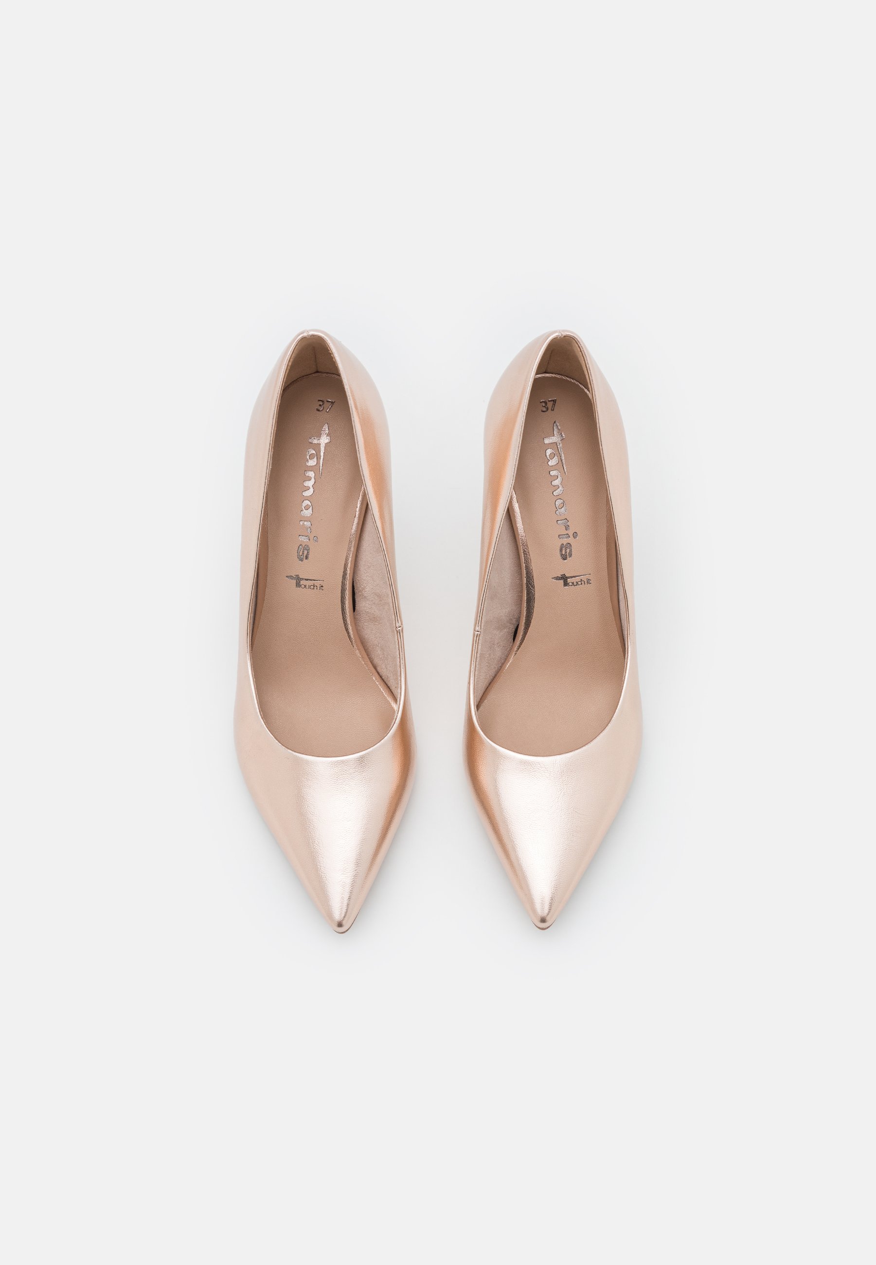 Tamaris Classic heels - powder metallic/light pink - Zalando.co.uk