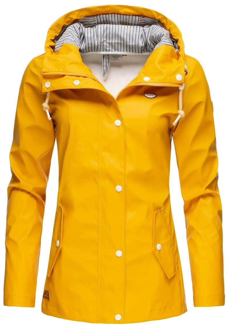Ragwear MARGE - Regenjas - gelb