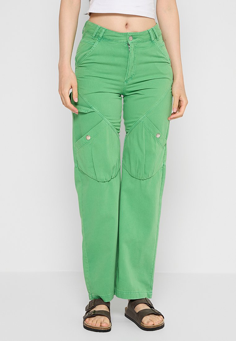 United Colors of Benetton Workwear-jeans groen United Colors of Benetton Workwear-jeans groen