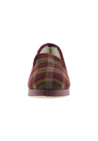 Wamba CONFORTABLE CUADROS H/RECTA - Pantuflas - burdeos