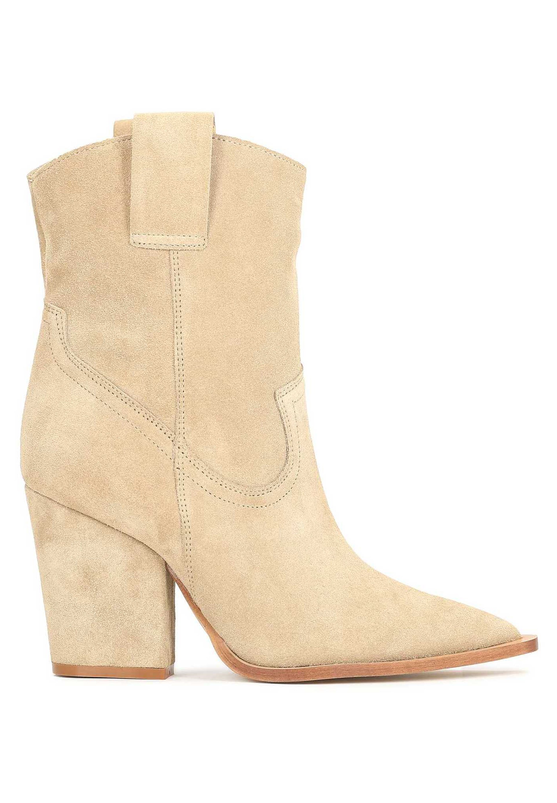 Kazar GANGES-BOOTS - Enkellaarsjes met hoge hak - beige - Zalando.nl