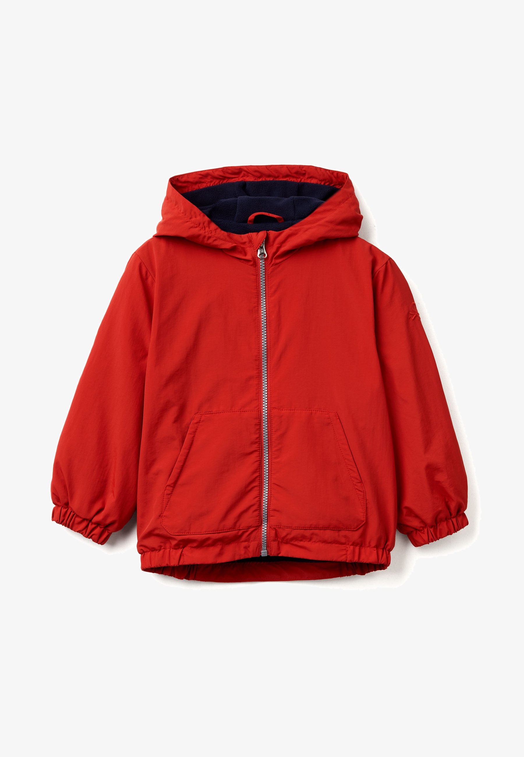 United Colors of Benetton WITH HOOD Fleecejacke red/rot Zalando