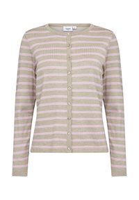 MILA STRIPED  - Vesta na kopčanje - plaza taupe pink stripe
