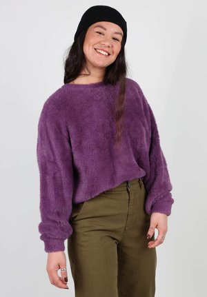 Sweatshirt - dark anemone
