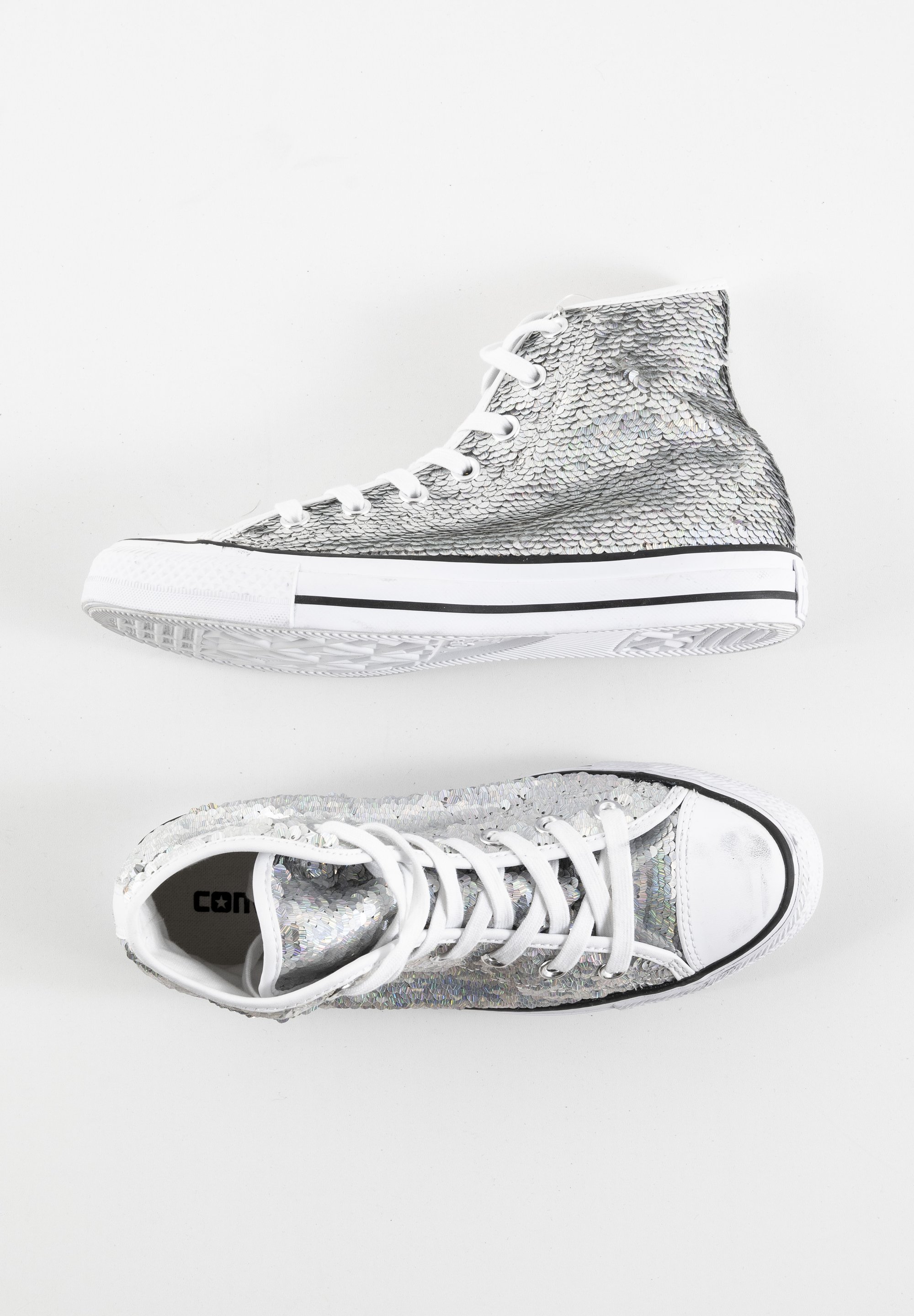 High Top Converse Glitter Zalando Black Glitter Converse Shoes Top