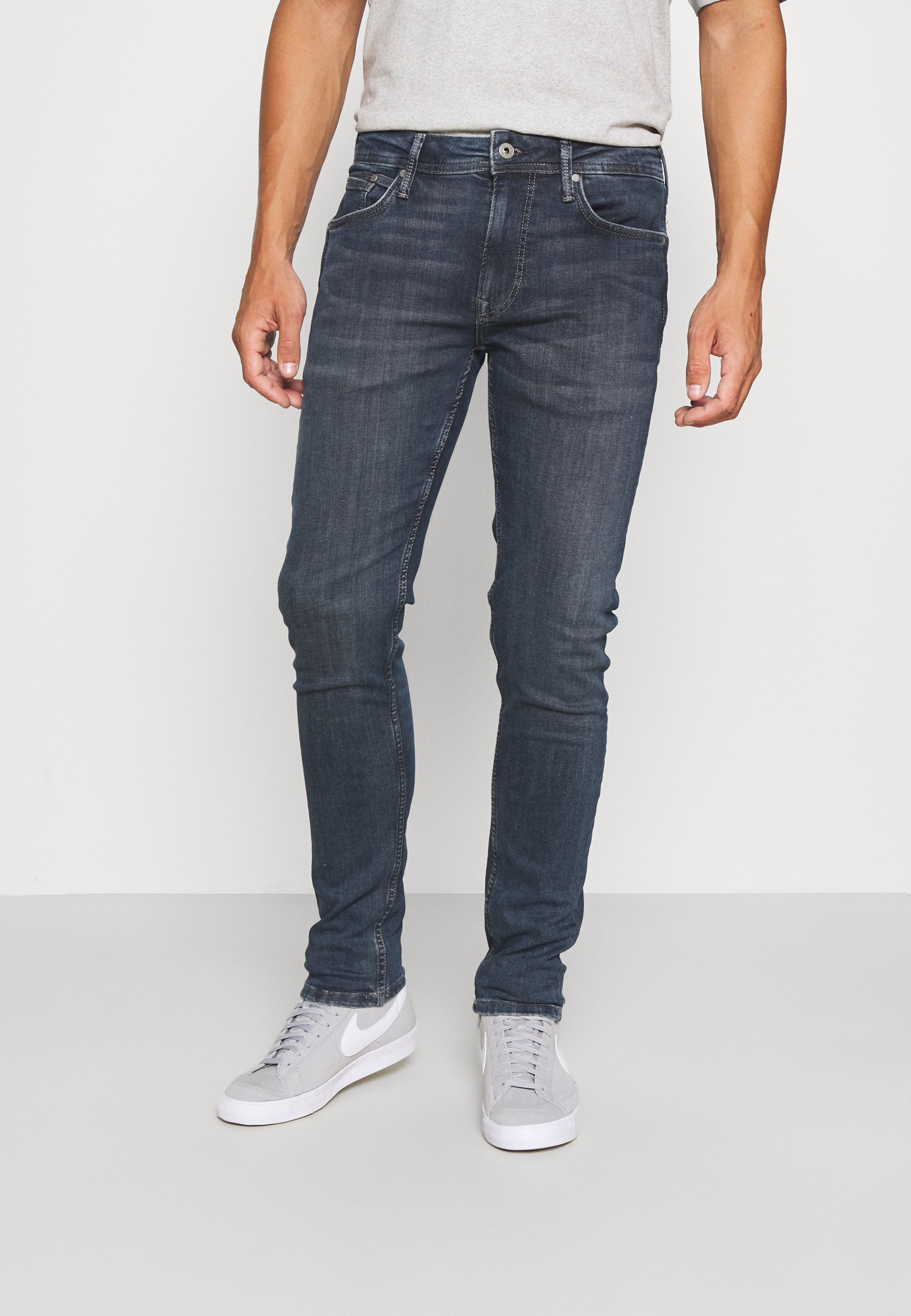 Pepe Jeans HATCH - Slim fit jeans - dark blue/dark-blue denim -  Zalando.co.uk
