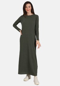 Modanisa Maxi-jurk - khaki