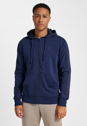 PULSE PIPING - Sweatjacke - dress blues