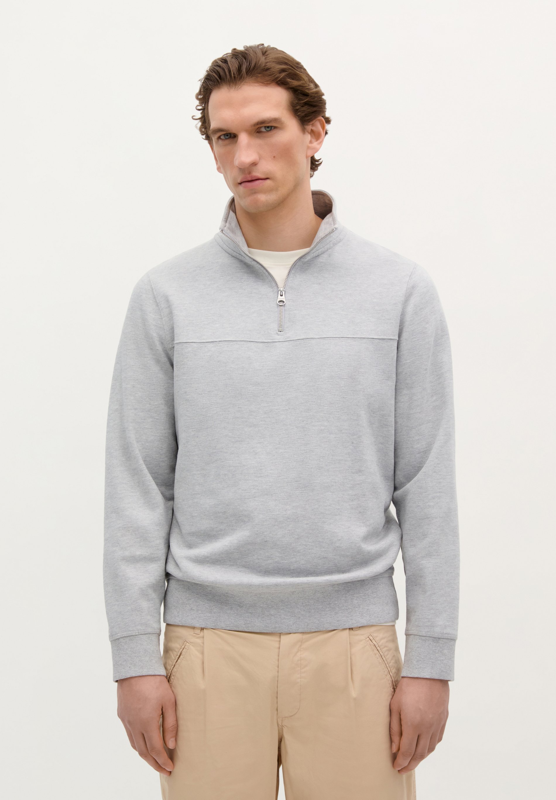 Sudadera Scalpers Gris Scalpers Sudadera Grey Melange/gris Claro