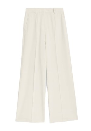 WIDE LEG - Pantaloni - ecru
