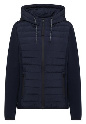Cecil, SCUBA JACKE MIT STRUKTURMIX UND KAPUZE - Veste mi-saison - dark navy blue