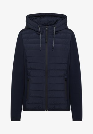 Cecil, SCUBA JACKE MIT STRUKTURMIX UND KAPUZE - Veste mi-saison - dark navy blue