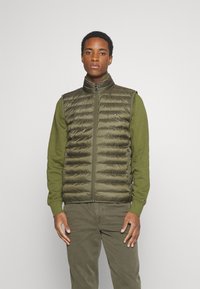 Tommy Hilfiger PACKABLE VEST - Bodywarmer - army green