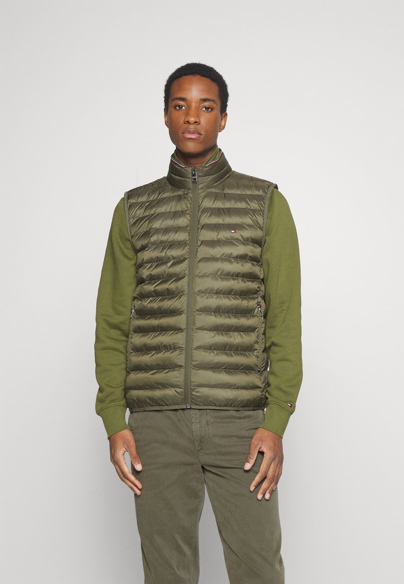 Tommy Hilfiger PACKABLE VEST - Bodywarmer - army green