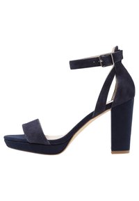 Pier One Sandály na vysokém podpatku - dark blue