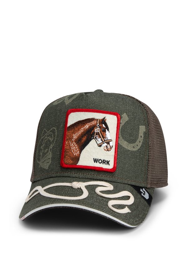 TRUCKER DOUBLE SHIFT - Cap - oliv