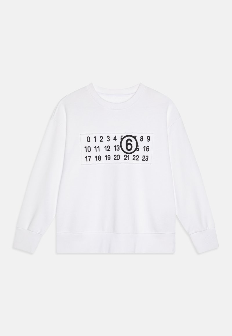 MM6 Maison Margiela Sweater wit MM6 Maison Margiela Sweater wit