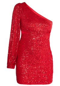 ONE SHOULDER IMANE - Cocktailkleid/festliches Kleid - rot