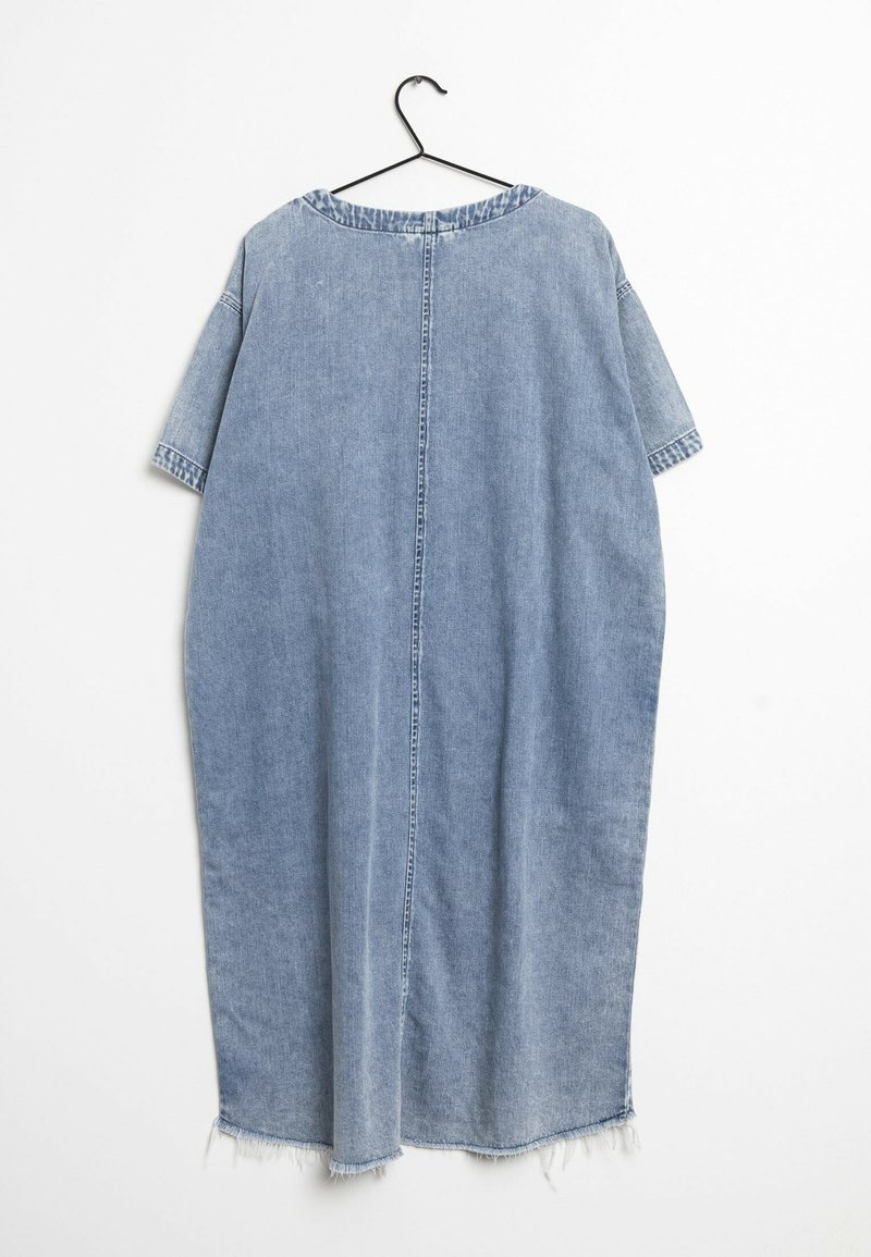 Monki Denim dress blue (Pre-owned) Zalando