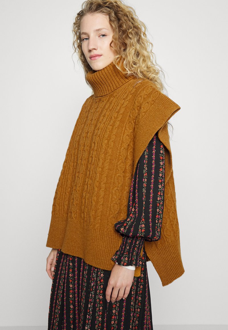 Damen Bekleidung | See by Chloé Cape autumnal brown/braun - JT82477 Damen Bekleidung | See by Chloé Cape autumnal brown/braun - JT82477