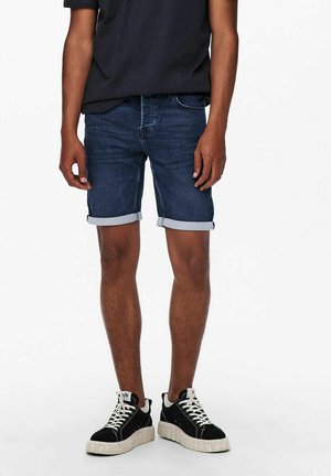 Only & Sons BERMUDA ONSPLY - Jeans Shorts - blau