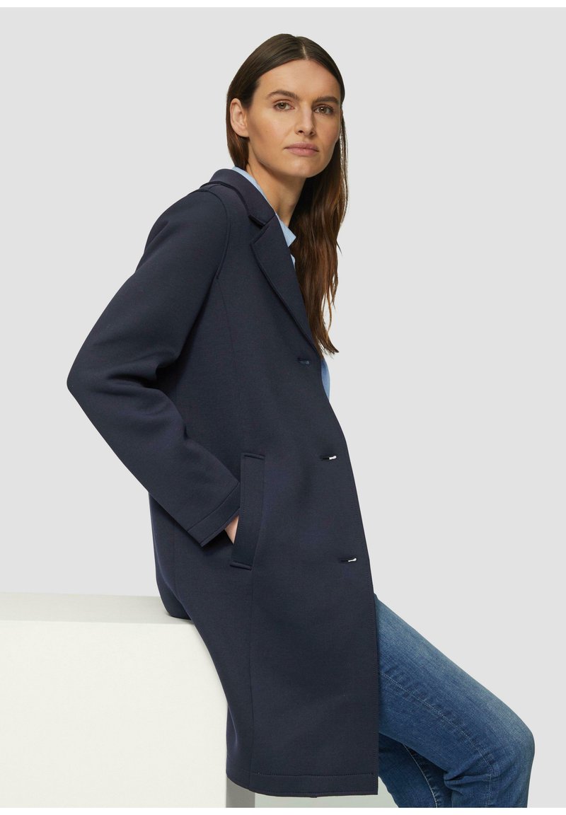 Manteau court navy/noir