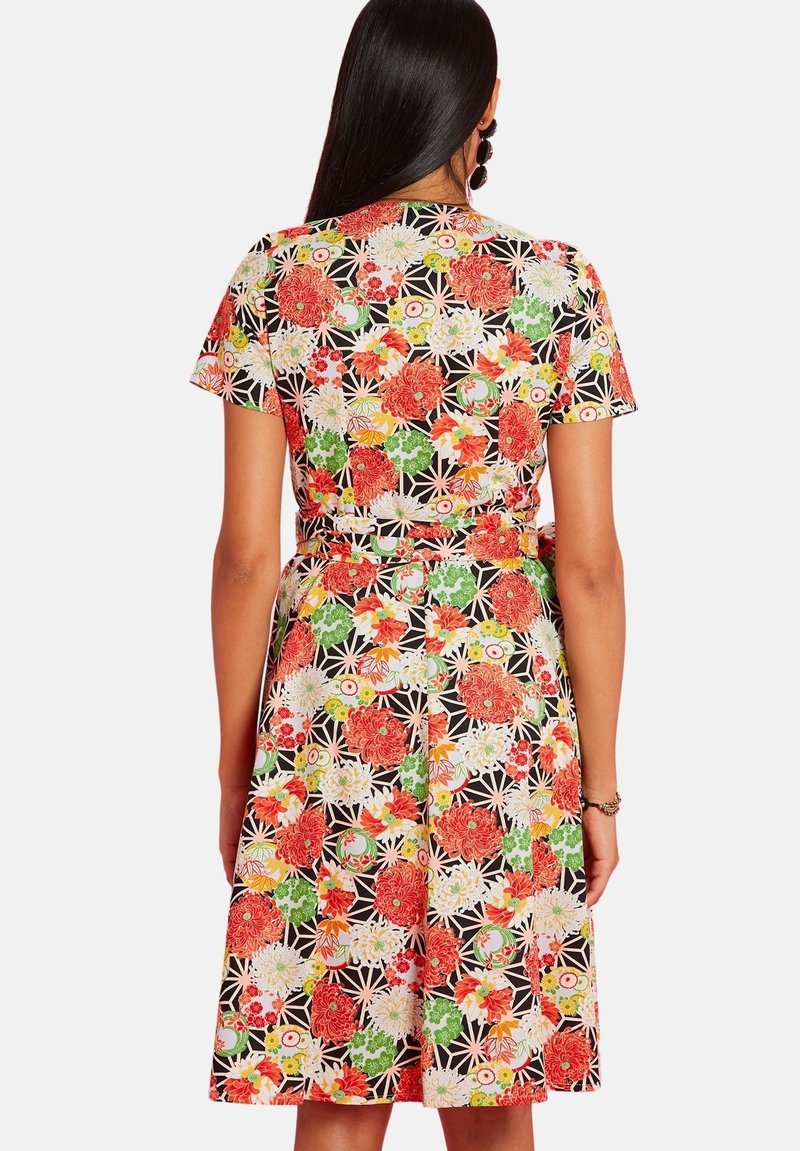 Damen Freizeitkleider | Antoine et Lili KOBE Freizeitkleid multico/rot - HF37317 Damen Freizeitkleider | Antoine et Lili KOBE Freizeitkleid multico/rot - HF37317