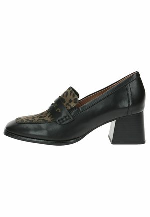Caprice Pumps - black leo comb