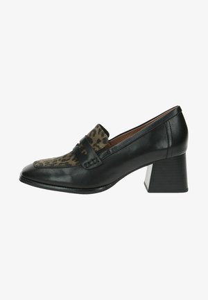 Caprice Pumps - black leo comb