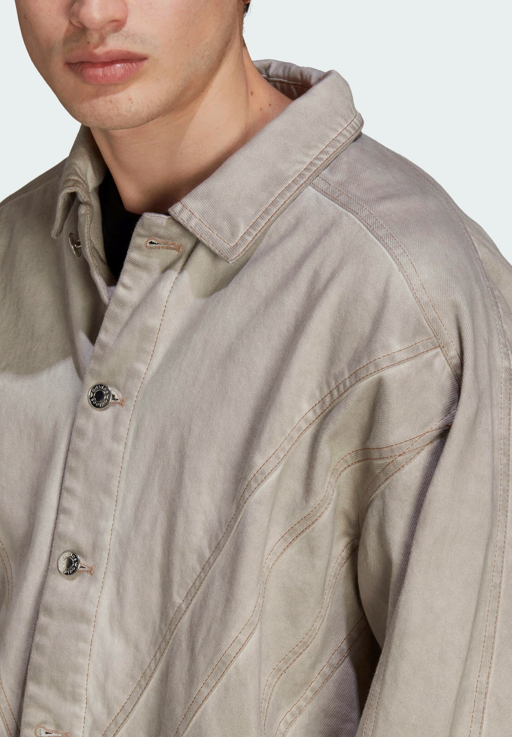 adidas denim jacket mens