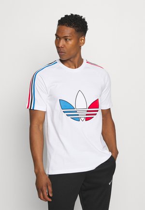 TRICOL TEE UNISEX - Camiseta estampada - white