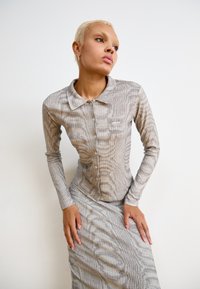 Obey Clothing NOISE - Skjortebluse - blanc multi