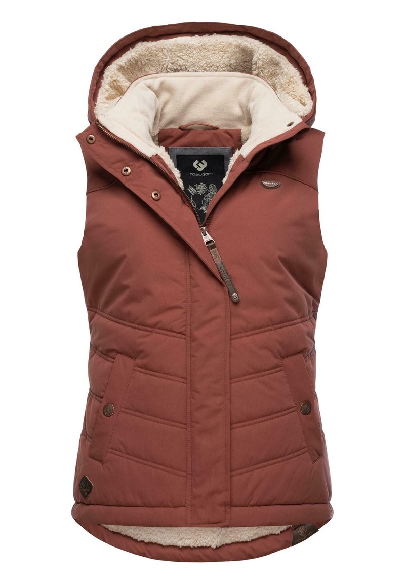 Ragwear HESTY - Strukirani kaput - terracotta
