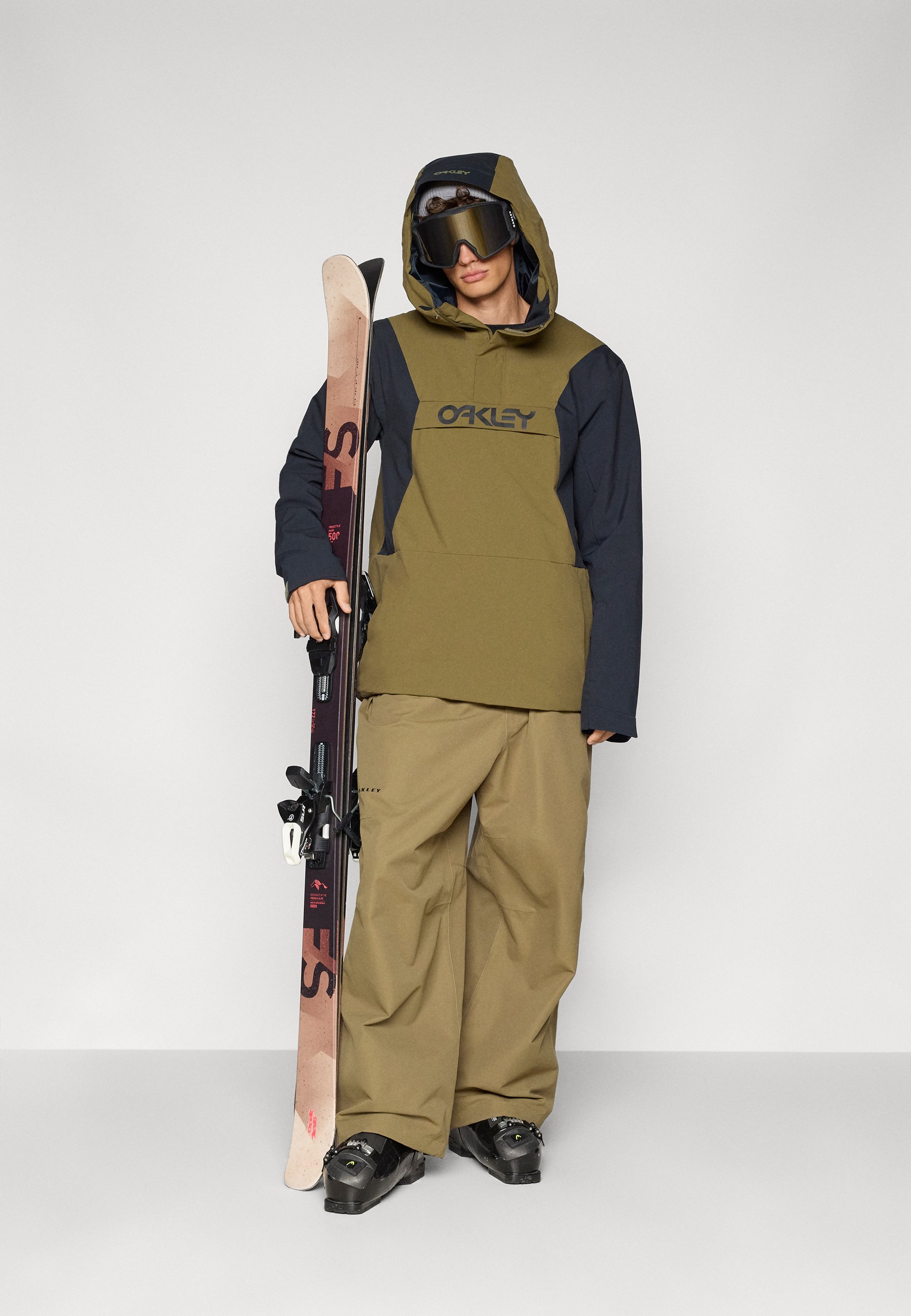 Oakley CHANNEL - Pantaloni da snowboard - army green/oliva