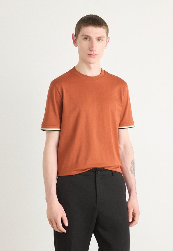 THOMPSON - Basic T-shirt - dark orange