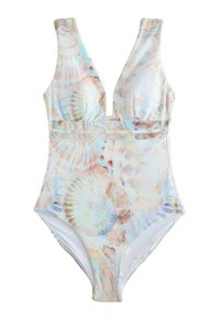 Unselected, pastel blue shell