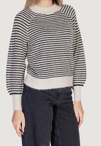 VILA Strickpullover - gold-coloured