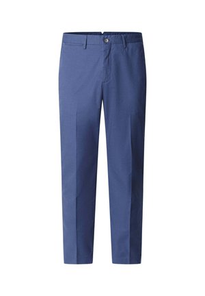 Hackett London, HACKETT LONDON CHINOS CANVAS TEXTURE CHINO - Broek - airforce blue