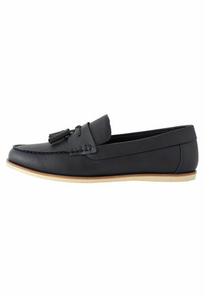 Next REGULAR FIT - Moccasins - navy