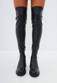 Cesare Gaspari Botas mosqueteras - black