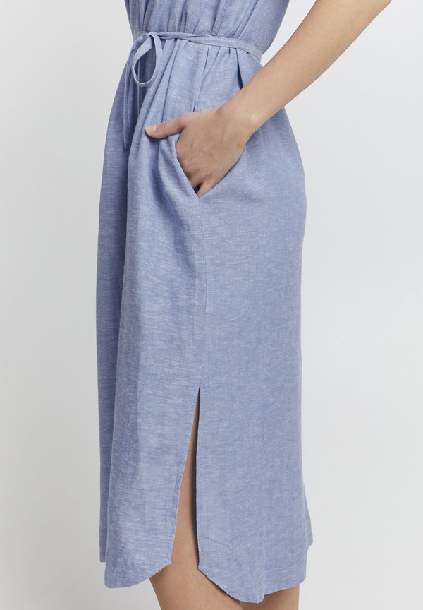 FRLINEN - Day dress - marina melange4