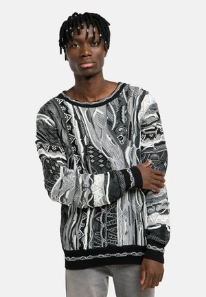 PULLOVER FAZZI - Strickpullover - anthrazit