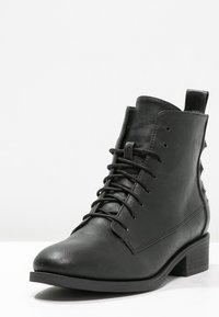 Even&Odd Botines con cordones - black