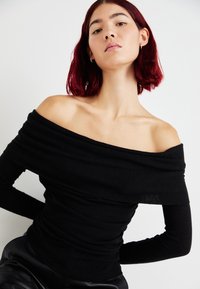 Weekday DANI DRAPE - Πουλόβερ - black dark